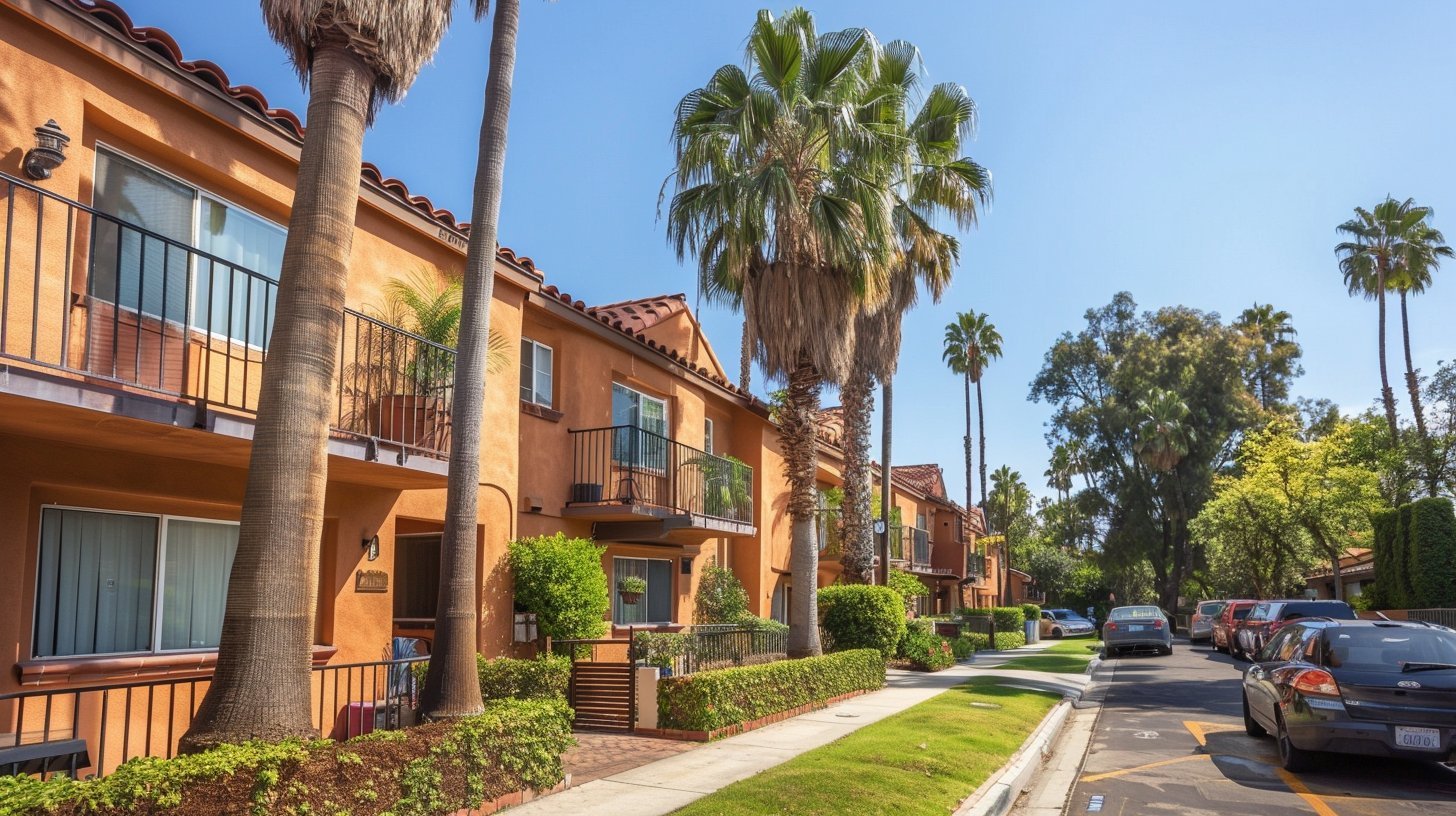 Modern Los Angeles apartment community representing multifamily investment opportunities on the Westside.